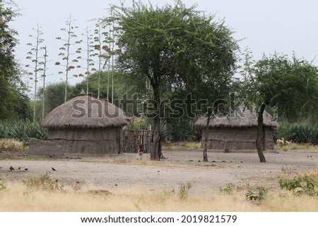 African Masai villages in Tanzania