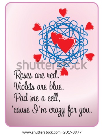 vector Valentine's day snowflake and message