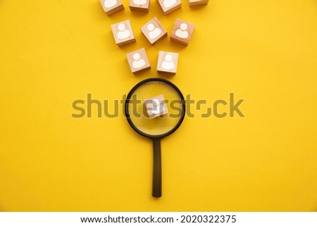 Searching for a new team member. Job opportunity hiring concept Royalty-Free Stock Photo #2020322375