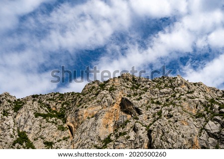 A scenic view of the mountains in Croatia