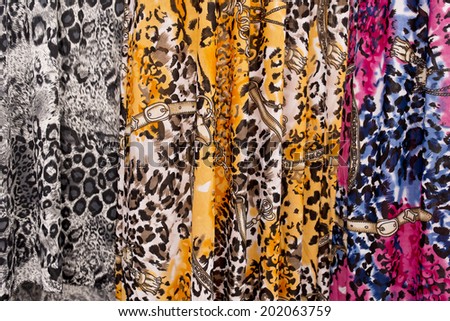 Multi-Colored Fabric Patterns