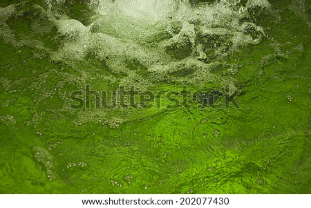 background of small bubbles water.