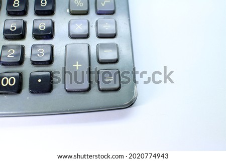 Calculator image convenient for calculation