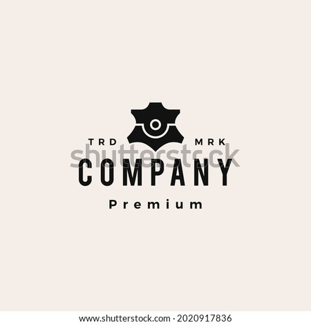 leather people team family community hipster vintage logo vector icon illustration