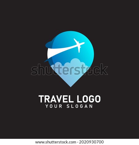 Travel Logo with Colorful style