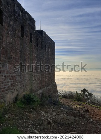 Overlooking Cape Town from the King's Blockhouse Royalty-Free Stock Photo #2021424008