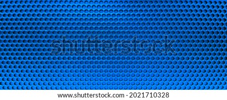 seamless blue mesh abstract pattern for background.