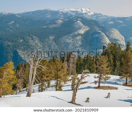 Sentinel Dome, Yosemite National Park, California, USA Royalty-Free Stock Photo #2021810909