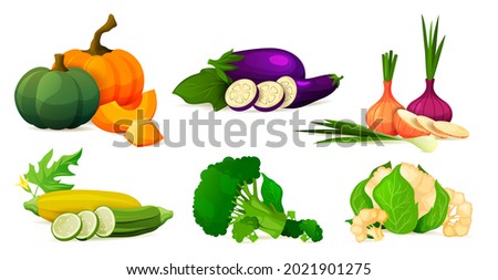 Vegetable composition, set of fresh eco products