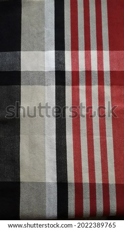 fabric texture with stripe pattern