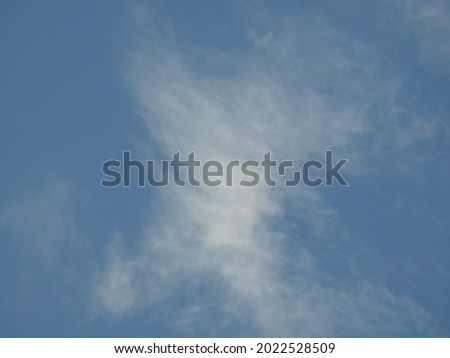 Abstract wallpaper of thin clouds and sky 
