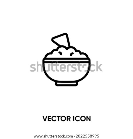 Tortilla chip and guacamole vector icon. Modern, simple flat vector illustration for website or mobile app.Appetizer or dipping symbol, logo illustration. Pixel perfect vector graphics	 Royalty-Free Stock Photo #2022558995