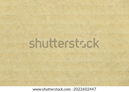 Closed up of brown color corrugated paper textured background used as wallpaper, decoration, design element