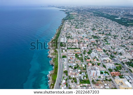 Beautiful views of Santo Domingo Este, Dominican Republic Royalty-Free Stock Photo #2022687203