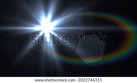 Lens Flares bokeh overlay lights