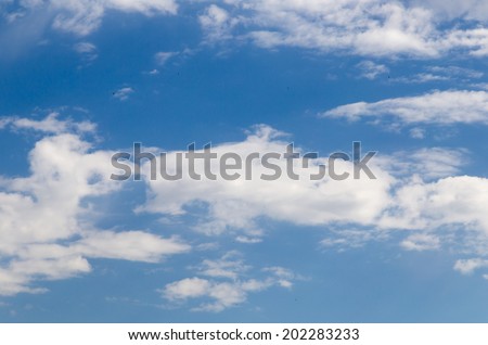 beautiful clouds in the sky