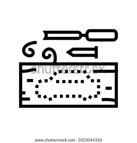 diy kits toys line icon vector. diy kits toys sign. isolated contour symbol black illustration