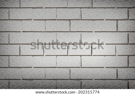 Old dirty gray brick wall. Vector Background for your work