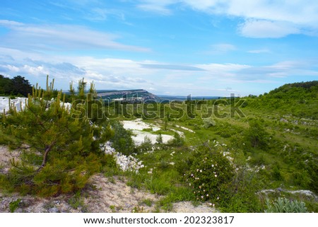 Photos of the Crimean Mountains, landscape