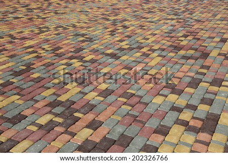 Background color tiles. Colored tiles on the square