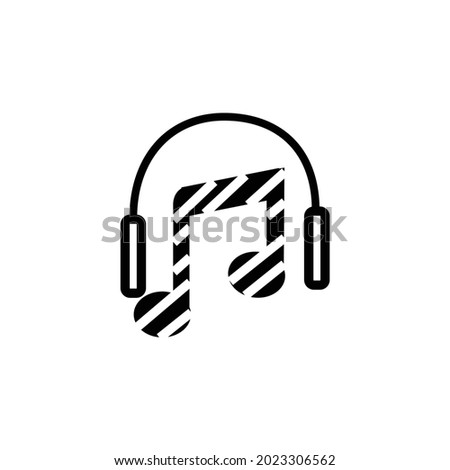Music note Icon Vector illustration