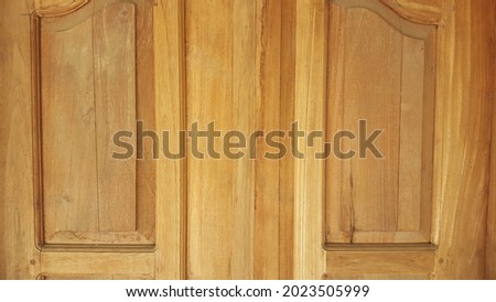 teak wood door texture.suitable for background