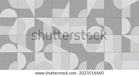 Marble kitchen and bathroom wall tile with abstract mosaic geometric pattern use in graphic design and wallpaper  Royalty-Free Stock Photo #2023516460