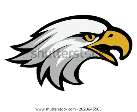 Mascot Head of an Eagle