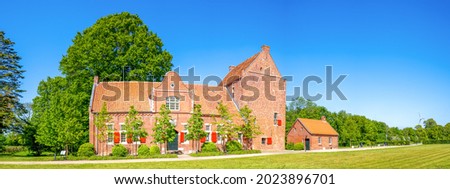 Stone House in Bunderhee, Bunde,  Lower Saxony, Germany 