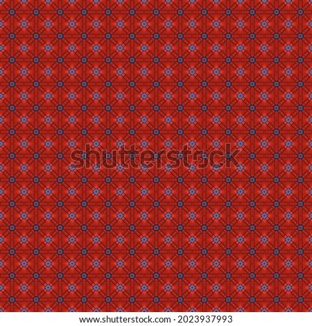 Red Wall digital seamless pattern print
