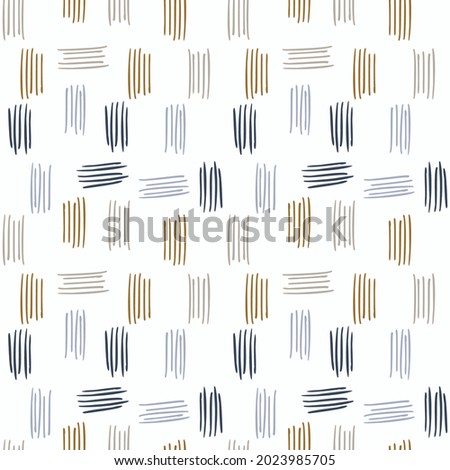 Masculine geometric seamless pattern. Classic retro geo shape for digital scrapbook paper and repeatable men gift wrap design in vector. Royalty-Free Stock Photo #2023985705