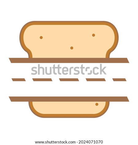 Illustration Vector Graphic of On Road Bread Logo. Perfect to use for Technology Company