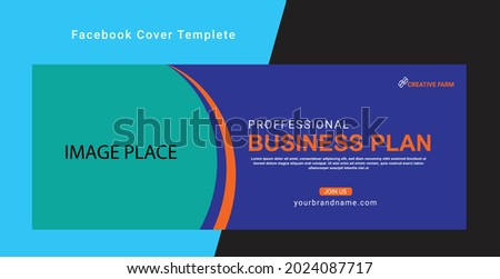 Furniture Facebook cover and web banner template