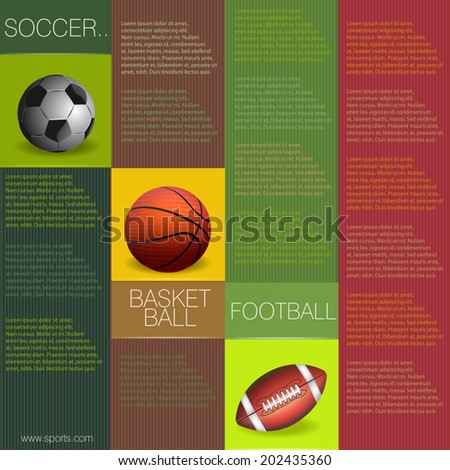 Sports Info graphic Design