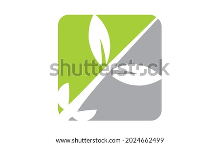 Abstract plant icon inspiration logo icon