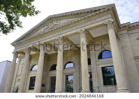 Lower Saxony state parliament in Hanover, Germany Royalty-Free Stock Photo #2024846168