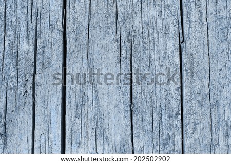 Blue wood texture background with vertical lines