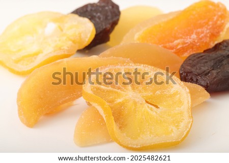 Image shot of dried fruits