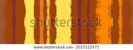 Funky Vertical Stripes Seamless Background. Summer Spring Graffiti Stripes. Winter Autumn Funky Fashion Fabric. Cool Vector Watercolor Paint Lines. Dirty Distress Trace. Watercolor Lines Texture.