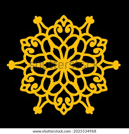 Simple Mandala Shapes for Coloring. Mandala Vector. Flower. Book Pages. Outline. Decorative antique elements. Oriental pattern, vector illustration. Islam, Arabic, Indian, Moroccan, Spanish, Turkish, 