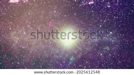 dark outer space scene with many different stars, planets