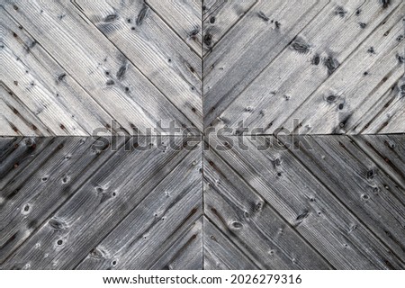 Wooden texture of old and weathered wooden boards