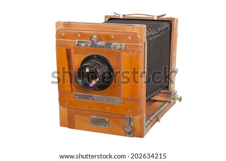 Old Wooden Camera