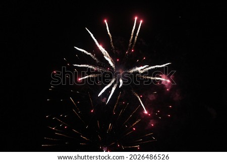 Fireworks to celebrate independence day in Panama