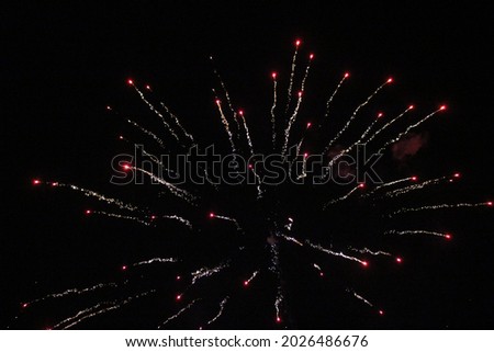 Fireworks to celebrate independence day in Panama