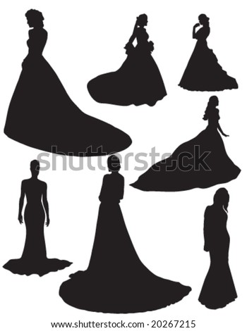 Bride silhouettes