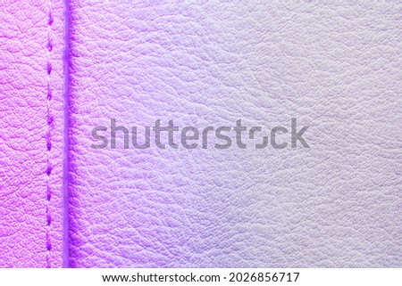 Textured leather in pastel colors with gradient toning. Material for your design. Toned image