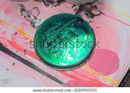 Screen printing print color paint ink paper