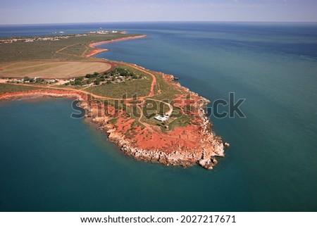Gantheaume Point is a sandstone formations by the Indian Ocean in Broome. Western Australia