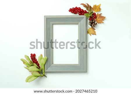 Happy Thanksgiving Day composition on white background